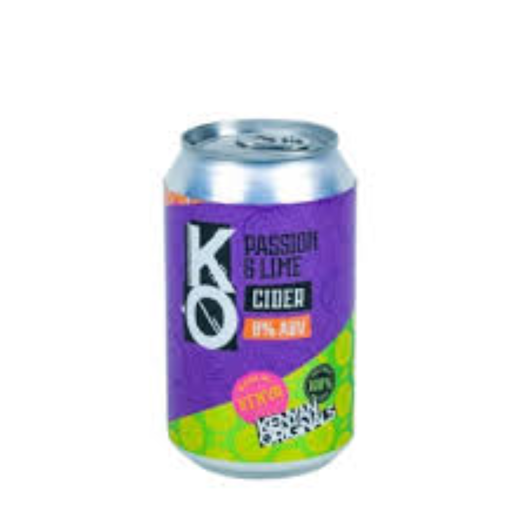 KENYA ORIGINAL PASSION FRUIT N LIME CAN 330ML